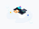 پیش‌نمایش فایل mobile-application-of-trading-cryptocurrency-1776186 از پک پلتفرم بلاکچین