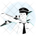 پیش‌نمایش فایل airplane-pilot-10075678 از پک آواتار حرفه ای