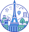 پیش‌نمایش فایل eiffel-tower-11684121 از پک مقاصد سفر نمادین