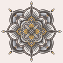 پیش‌نمایش فایل colorful-ornamental-floral-ethnic-mandala-1736779 از پک ماندالاها