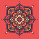 پیش‌نمایش فایل colorful-ornamental-floral-ethnic-mandala-1736780 از پک ماندالاها