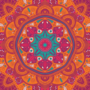 پیش‌نمایش فایل colorful-ornamental-floral-ethnic-mandala-1736788 از پک ماندالاها