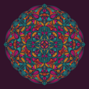 پیش‌نمایش فایل colorful-ornamental-floral-ethnic-mandala-1736792 از پک ماندالاها