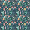 پیش‌نمایش فایل autumn-seamless-pattern-with-floral-decorative-elements-colorful-design-1743016 از پک شکرگزاری