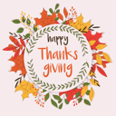 پیش‌نمایش فایل happy-thanksgiving-day-card-with-decorative-elements-colorful-design-1743048 از پک شکرگزاری