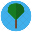 پیش‌نمایش فایل tree-852 از پک آیکون های درخت - تخت