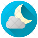 پیش‌نمایش فایل cloudy-night-12 از پک آیکون های آب و هوا
