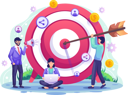 پیش‌نمایش فایل team-working-for-target-achievement-5114593 از پک تحلیل کسب‌وکار و بازاریابی