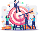 پیش‌نمایش فایل business-team-working-on-goal-achievement-5200844 از پک کسب و کار