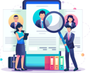 پیش‌نمایش فایل businessman-recruiting-employees-online-5200849 از پک کسب و کار