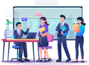 پیش‌نمایش فایل people-standing-in-hr-interview-queue-5200843 از پک کسب و کار