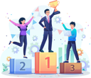 پیش‌نمایش فایل successful-businessman-celebrating-first-position-5200845 از پک کسب و کار
