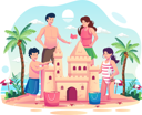 پیش‌نمایش فایل family-spending-summer-vacation-5599482 از پک تابستان شاد