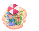 پیش‌نمایش فایل man-and-woman-sunbathing-in-the-sun-under-an-umbrella-at-the-beach-5599484 از پک تابستان شاد