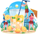 پیش‌نمایش فایل people-with-a-huge-cocktail-summer-drink-5599487 از پک تابستان شاد