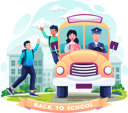پیش‌نمایش فایل students-go-to-school-by-school-bus-5886042 از پک بازگشت به مدرسه