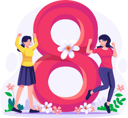 پیش‌نمایش فایل women-celebrating-womens-day-7929877 از پک روز زن