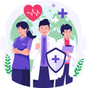 پیش‌نمایش فایل doctors-and-medical-workers-are-celebrating-health-day-8271051 از پک روز جهانی سلامت