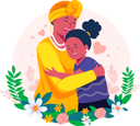 پیش‌نمایش فایل daughter-hugging-her-mother-with-love-8511216 از پک روز مادر