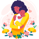 پیش‌نمایش فایل mother-holding-baby-son-in-arms-8511209 از پک روز مادر