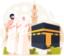 پیش‌نمایش فایل a-muslim-couple-performs-islamic-hajj-pilgrimage-8919397 از پک زیارت حج