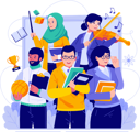 پیش‌نمایش فایل world-teachers-day-celebration-10108754 از پک روز معلم
