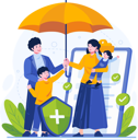 پیش‌نمایش فایل family-life-happy-family-standing-under-an-umbrella-together-protected-by-insurance-11773213 از پک بیمه