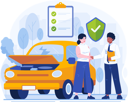 پیش‌نمایش فایل girl-with-her-damaged-car-agrees-to-get-insurance-coverage-from-a-male-agent-11773229 از پک بیمه