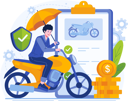 پیش‌نمایش فایل young-man-riding-a-motorbike-while-holding-an-umbrella-protected-by-motorbike-insurance-11773216 از پک بیمه