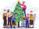 پیش‌نمایش فایل happy-family-decorating-christmas-tree-4524109 از پک کریسمس