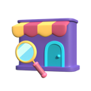 پیش‌نمایش فایل find-store-4678070 از پک تجارت الکترونیک