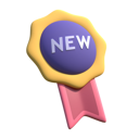 پیش‌نمایش فایل new-badge-4678088 از پک تجارت الکترونیک