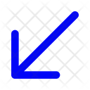 پیش‌نمایش فایل down-left-arrow-4321714 از پک رابط کاربری جلد 5