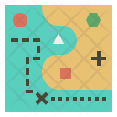 پیش‌نمایش فایل map-1207 از پک جغرافیا، سبک تخت