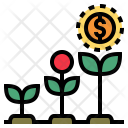 پیش‌نمایش فایل growth-384 از پک بازار سهام، رنگی