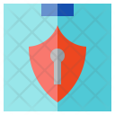 پیش‌نمایش فایل box-security-3 از پک لجستیک، سبک تخت