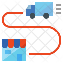 پیش‌نمایش فایل delivery-flow-1 از پک لجستیک، سبک تخت