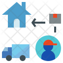 پیش‌نمایش فایل delivery-flow از پک لجستیک، سبک تخت