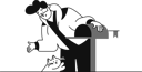 پیش‌نمایش فایل man-checking-mailbox-4550426 از پک واو سیاه‌وسفید 1