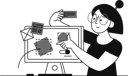 پیش‌نمایش فایل web-developer-doing-design-4550433 از پک واو سیاه‌وسفید 1