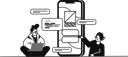 پیش‌نمایش فایل app-development-4550399 از پک واو سیاه‌وسفید 2