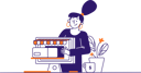 پیش‌نمایش فایل online-shopping-store-4550306 از پک واو خطی 1