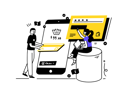 پیش‌نمایش فایل online-shopping-payment-4606903 از پک اوی - اوی