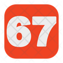 پیش‌نمایش فایل 67-number-5387824 از پک عدد ۰ - ۱۰۰