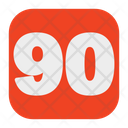 پیش‌نمایش فایل 90-number-5387801 از پک عدد ۰ - ۱۰۰