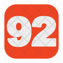 پیش‌نمایش فایل 92-number-5387799 از پک عدد ۰ - ۱۰۰