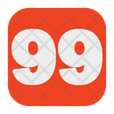 پیش‌نمایش فایل 99-number-5387792 از پک عدد ۰ - ۱۰۰