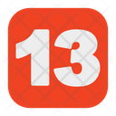 پیش‌نمایش فایل thirteen-number-5387878 از پک عدد ۰ - ۱۰۰