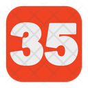 پیش‌نمایش فایل thirty-five-number-5387856 از پک عدد ۰ - ۱۰۰