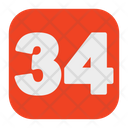 پیش‌نمایش فایل thirty-four-number-5387857 از پک عدد ۰ - ۱۰۰